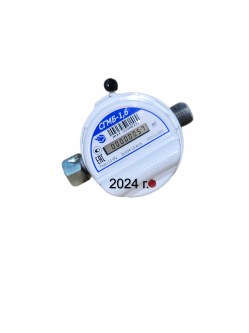Счетчик газа СГМБ-1,6 с батарейным отсеком (Орел), 2024 года выпуска Тихвин
